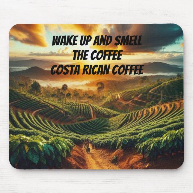 Mousepad Plantação de café (Frente)
