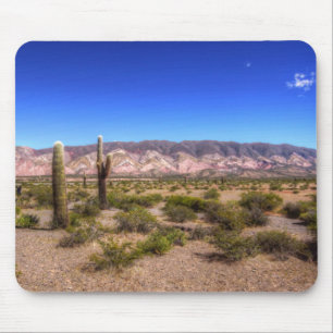 Mousepad Plantas do cacto de Salta Argentina e monte