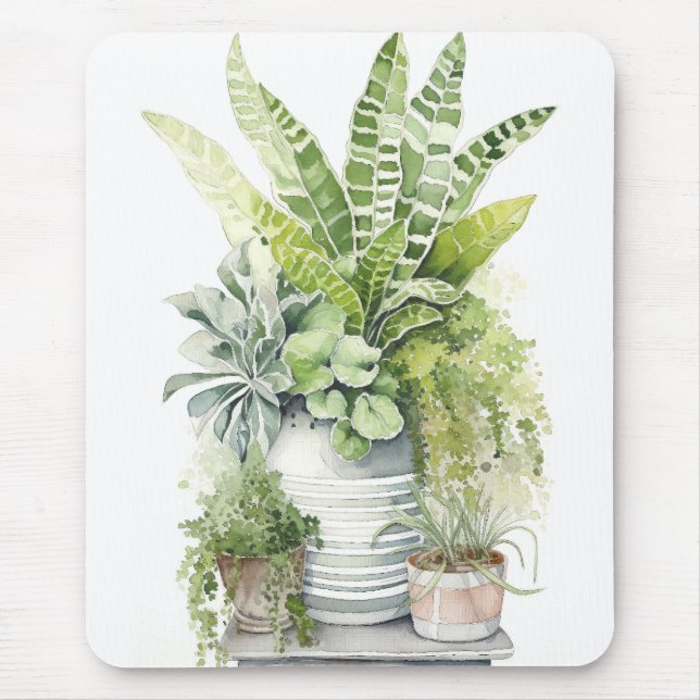 Mousepad Plantas Domésticas (Frente)