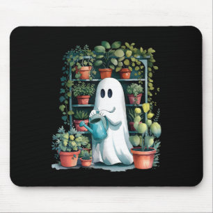 Mousepad Plantas Fantasmas Engraçadas Estragam O Truque Ou