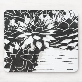 Mousepad Plantas Modernas De Cactus Sucultos
