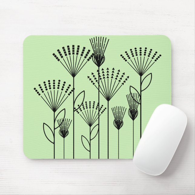 Mousepad Plantas Stick (Com mouse)