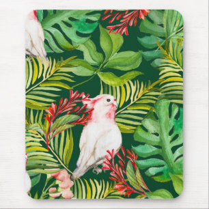 Mousepad Plantas tropicais magníficas e leggings de aves