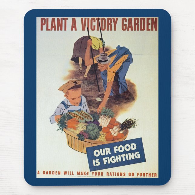 Mousepad Plante um Jardim da Vitória (Frente)