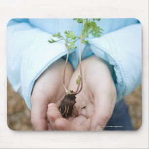 Mousepad Plântula da planta