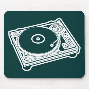 Mousepad Plataforma giratória da velha escola
