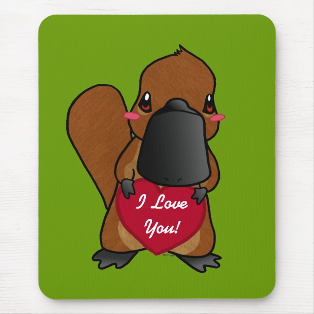 Mousepad Platypus bonito (Frente)
