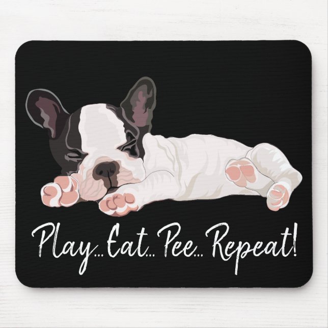Mousepad Play Coma Repetições/Furry Puppy (Frente)