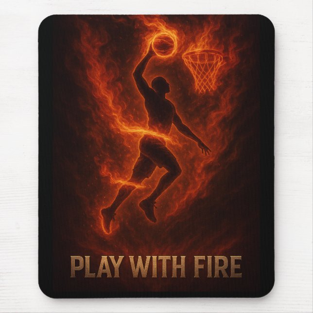 Mousepad Play With Fire Dunker (Frente)