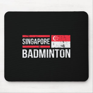 Mousepad Playe desportiva desportiva de Badminton de Singap
