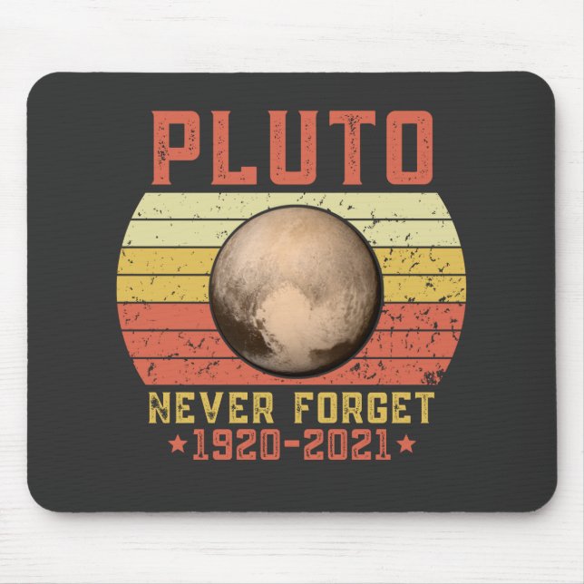 Mousepad pluto NUNCA ESQUECER (Frente)