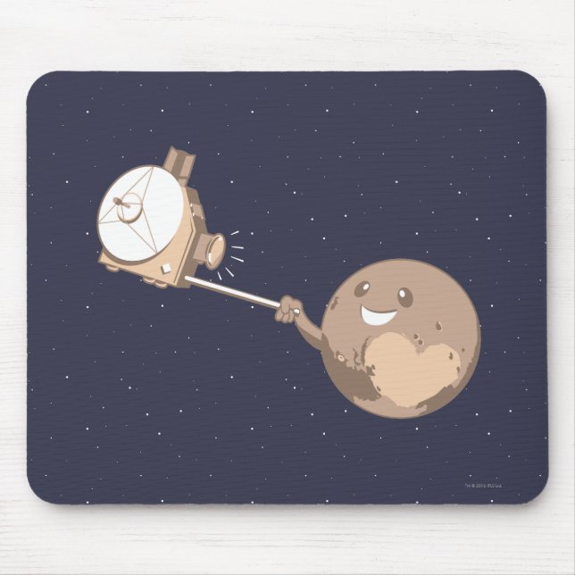Mousepad Pluto Selfie (Frente)