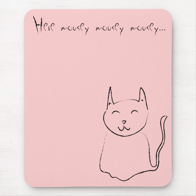 Mousepad PM aqui Mousey (Frente)