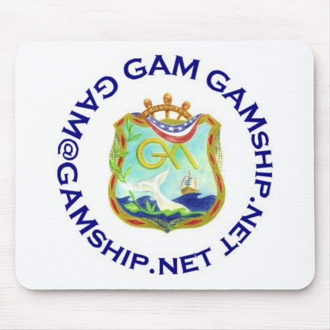 Mousepad PM azul do selo (Frente)