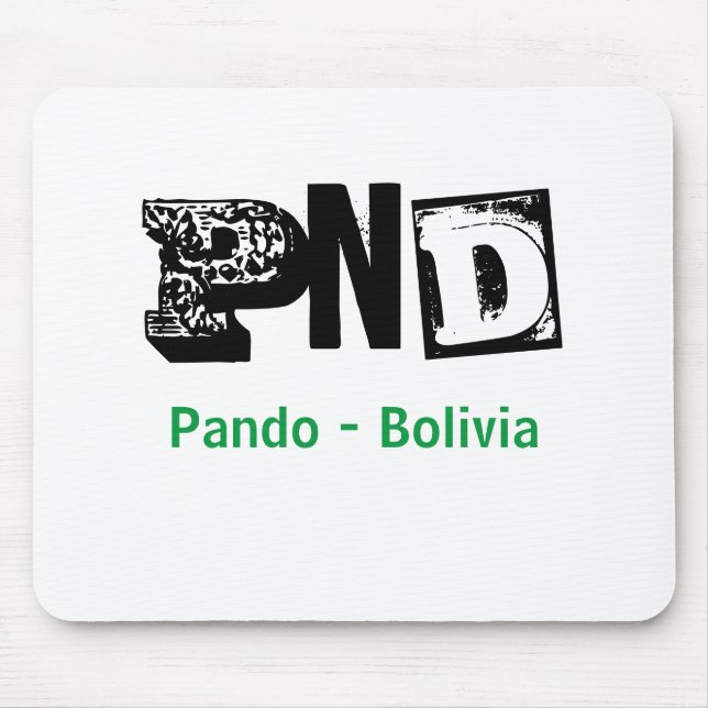 Mousepad PND Pando Bolívia (Frente)