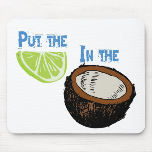 Mousepad Pnha o limão no coco!