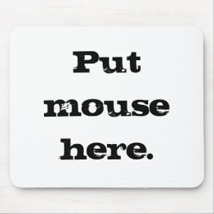 Mousepad Pnha o rato aqui