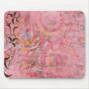 Mousepad Pó cor-de-rosa