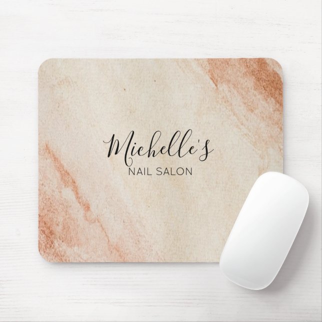 Mousepad Pó marrom empoeirado chique (Com mouse)