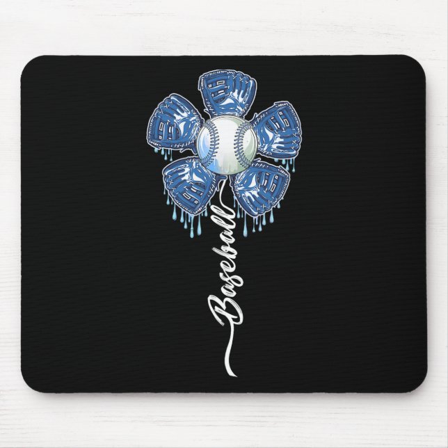 Mousepad Pó para Sorvete Flor de Bysebyll Bysebyll  (Frente)