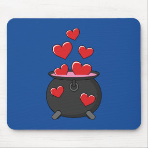 Mousepad Poção do Amor Corações