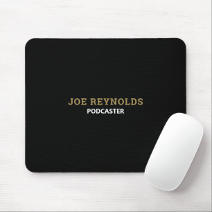 Mousepad Podcaster moderno e Na moda, Podcast