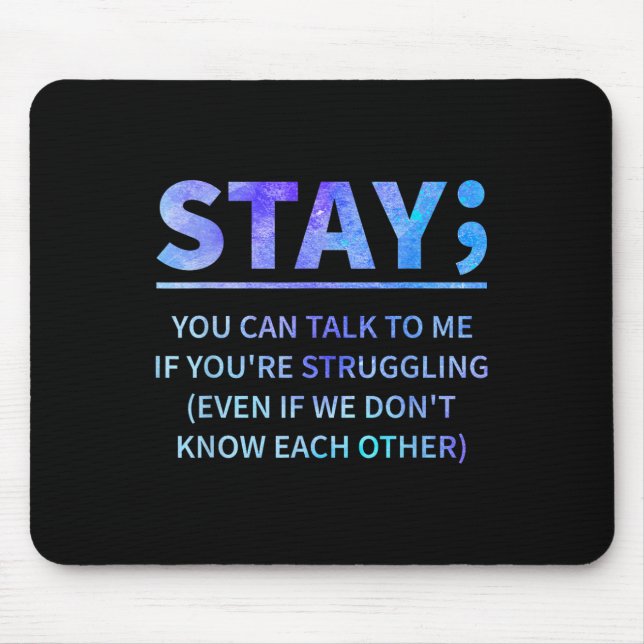 Mousepad Pode Falar Comigo Se Estiver Lutando (Frente)