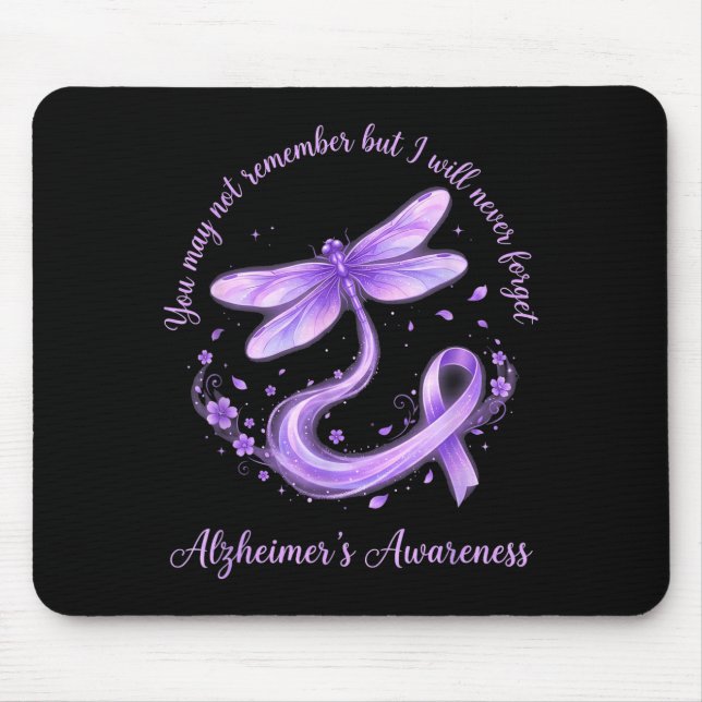 Mousepad Pode não se lembrar, mas terá consciência do alzhe (Frente)