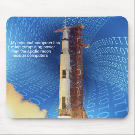 Mousepad Poder de computação do Apollo 11