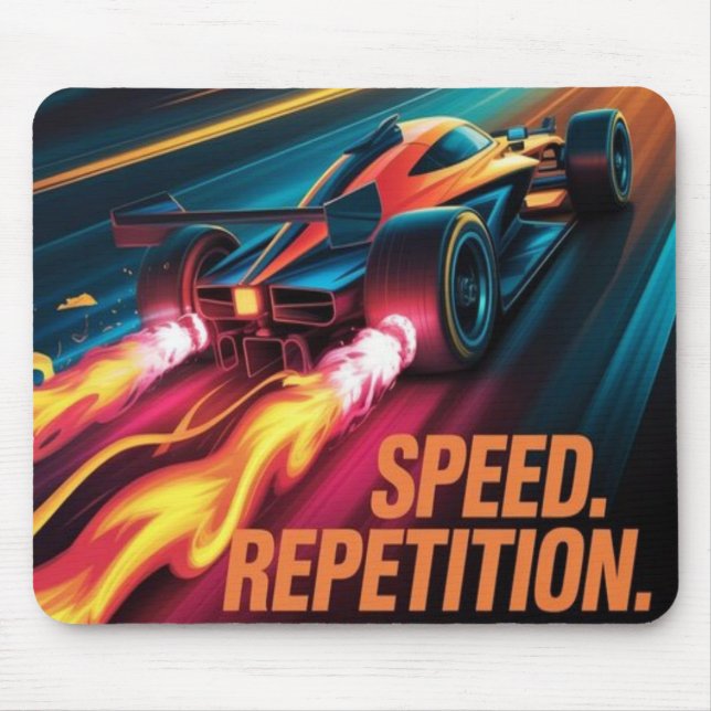 Mousepad Poder de Velocidade (Frente)