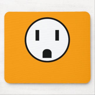 Mousepad Poder - tapete do rato (alaranjado)