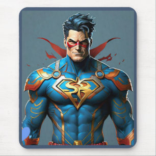 Mousepad "Poderosos Visuais Super Heróis"