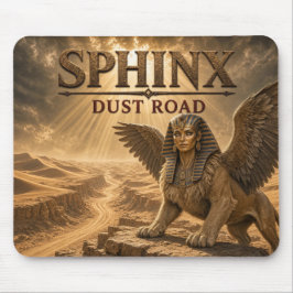 Mousepad Poeira de Estrada da Esfinge Realismo Sombrio