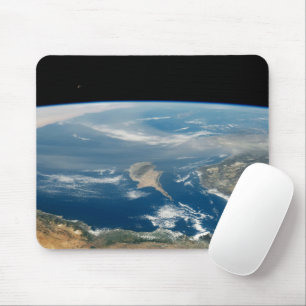 Mousepad Poeira Sobre O Mar Mediterrâneo E A Ilha De Chipre