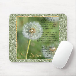 Mousepad Poema Coletivo (escrito por mim)