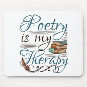 Mousepad Poesia É Minha Poeta De Terapia Escritora De Poem