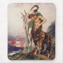 Mousepad Poeta morto sendo transportado por um centro (pôr 