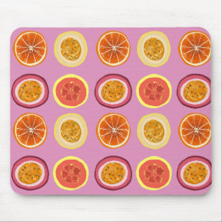 Mousepad POG Havaí Frutas Tropicais Paixão Laranja Goiaba