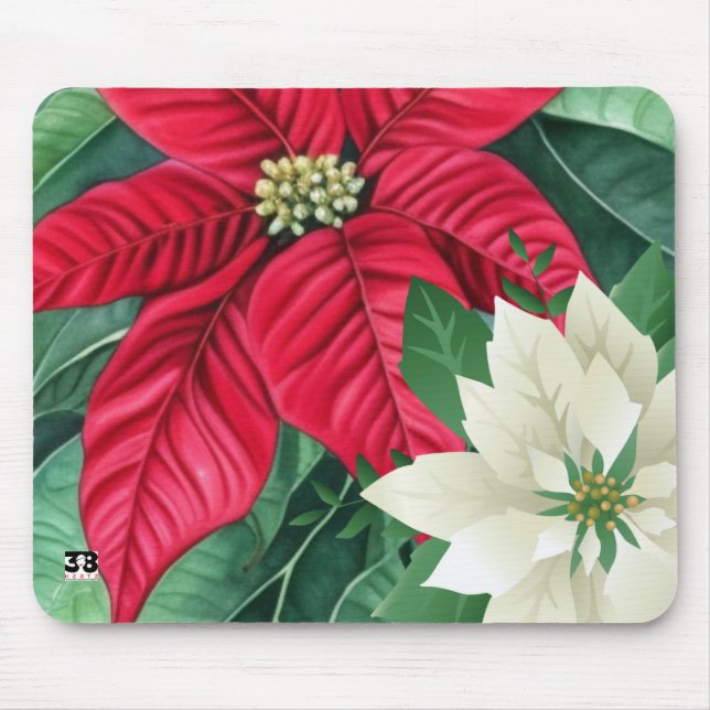 Mousepad Poinsettia (Frente)