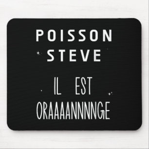 Mousepad Poisson Steve Funny Fish Meme Le Poisson Steve