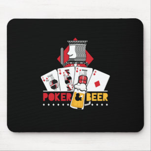 Mousepad Poker E Beer King Azulejos Jogador De Poker Casino