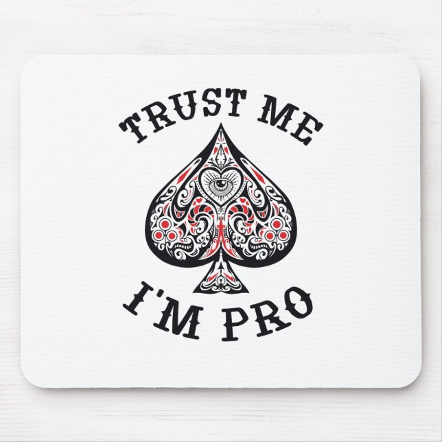 Mousepad Poker Gamer Engraçado Design (Frente)