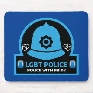 Mousepad Polícia de Orgulho gay LGBT+