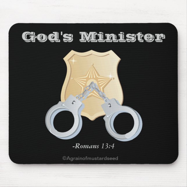 Mousepad Polícia do Ministro de Deus (Frente)