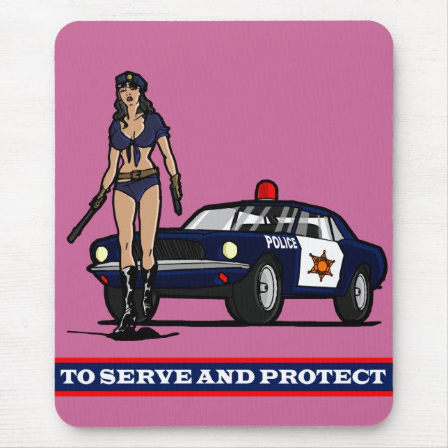 MOUSEPAD POLÍCIA WOMAN1 (Frente)