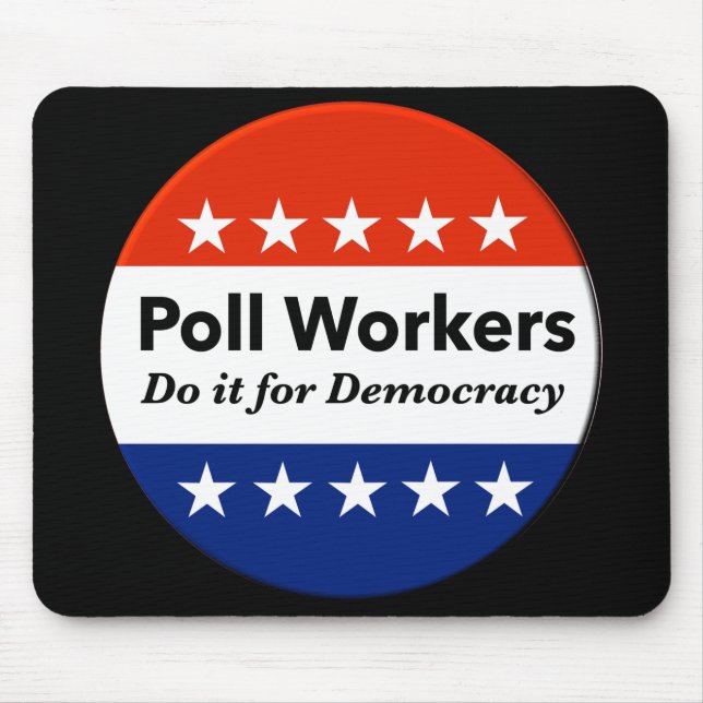 Mousepad Policiais Fazem Isso Pela Democracia (Frente)