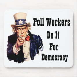 Mousepad Policiais Fazem Isso Pela Democracia