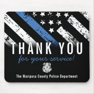 Mousepad Policial de Polícia - Imposição Obrigado