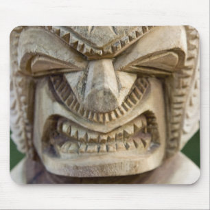 Mousepad Polinésia, Reino de Tonga. Close-up de tiki