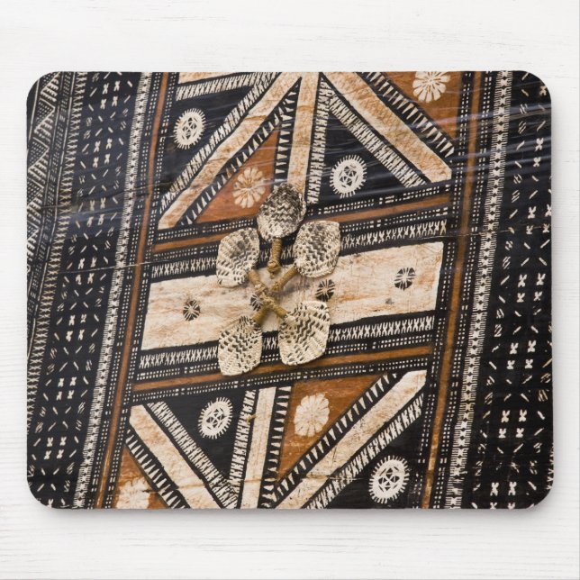 Mousepad Polinésia, Reino de Tonga. Detalhe da tapa (Frente)